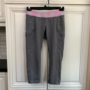 Ivivva by Lululemon girl’s crop leggings